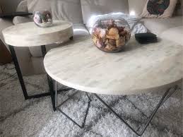 Favorite this post jul 23 west elm glass chrome dining table West Elm Origami Coffee Table Bone Side Table For Sale In New York Ny 5miles Buy And Sell