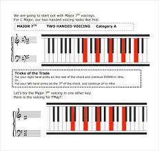 piano jazz chord chart in 2019 piano second hand piano