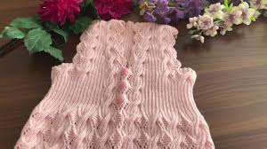 badeli yumak burgulu yelek baby knitting patterns orgu orgu desenleri