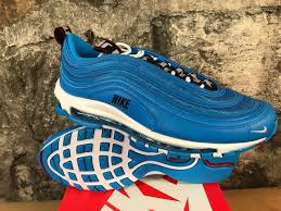 Men S Nike Air Max 97 Premium Blue Hero 312834 401 Athletic Fashion Casual New Sneakers Men Fashion Nike Air Max 97 Athletic Fashion