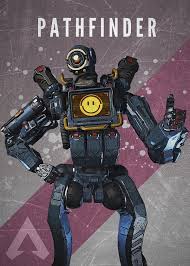 Apex Legends Character Stripe Pathfinder Displate Artwork By Artist Rick Metcalfe Part Of A Set Based On Characters Pathfinder Legend Drawing Legend Games Want to discover art related to apex_legends_pathfinder? apex legends character stripe
