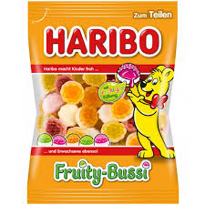 German Haribo Fruity Bussi Jelly Filled Gummies Economy Candy Haribo Gummy Candy Haribo Candy