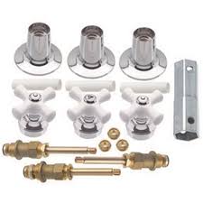 Shower valves have complications of not working and perhaps are leaking. Danco Part 39696 Danco Porcelain Cross Handle Bathtub And Shower Faucet Rebuild Kit Bathtub Shower Valve Trim Kits Home Depot Pro