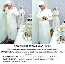Bunyinya sangat manis dan indah. Solat Sunat Selepas Akad Nikah Akad Nikah Muslimah Wedding Akad Nikah Muslim
