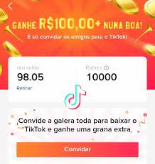 ganhe ate 100r com o tik tok ganhar dinheiro assistindo videos ganhar dinheiro assistir video