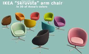 Vimpse The Ikea Skruvsta Chair Is A Part Of The Sims 4 Cc Mobel Schreibtischstuhl Sims