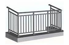 Yekalon Free Sample Modern Tubular Steel Railing - Eco ...