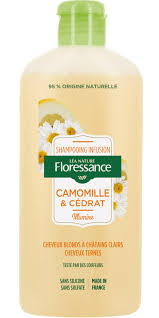Shampooing Infusion Camomille Cedrat Floressance Beaute Test Beaute Test