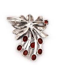 silver brooch