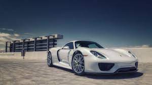 Vehicles Porsche 918 Spyder Porsche Car Supercar Vehicle White Car Wallpaper Porsche 918 Volkswagen Touareg Porsche