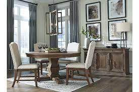 Greystone 7pc dining set (round table & 6 side chairs) new! Johnelle Dining Table Ashley Furniture Homestore In 2021 Dining Table 60 Round Dining Table Ashley Furniture Dining