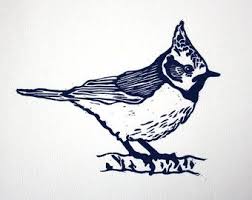 Bird In Hand Marketplace Bird On Etsy A Global Handmade And Vintage Marketplace Linocut Linocut Prints Bird Art