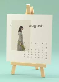 Wood Easel Desk Calendar Mockup By Artimasa Studio On Envato Elements Desk Calendar Mockup Desk Calendars Desk Calendar Design