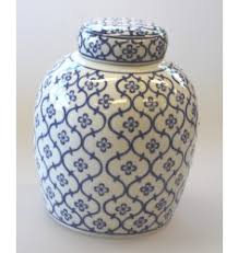 The more colorful versions are less. Coastal Coveblue And White Ceramic Ginger Jar Coastal Cove