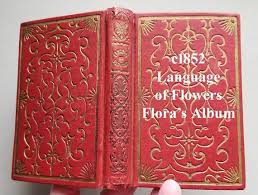 The language of flowers is the debut novel of american author vanessa diffenbaugh. C1852 Language Poetry Flowers Book Floras Album E266 Etsy Language Poetry Language Of Flowers Rose Poems