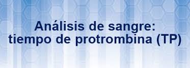Analisis De Sangre Tiempo De Protrombina Tp