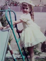 1960 S Easter Dress And Hat On Little Girl Easter Dress Girls Easter Hats Flower Girl Dresses
