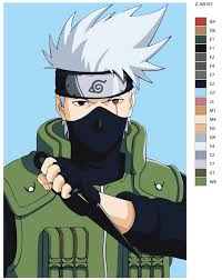 Anime Paint By Numbers Anime Art Painting Kit Acrylic Painting Painting 40x60 Cm Acrylic Anime Diykit Painting Painti Anime Art Anime Art Painting