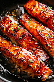 Firecracker Salmon Recipe Yummly Recipe Salmon Recipe Pan Salmon Recipes Pan Seared Baked Salmon Recipes