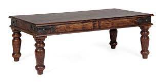 Metal, wood, and glass are possible choices. Jaipur Coffee Table 110x60 Bizzotto
