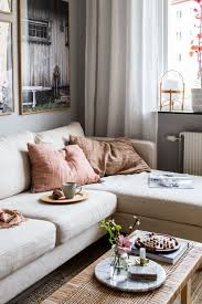 This Eclectic Scandinavian Boho Living Room Belonging To Stylist Johanna Hagbard Feels Calm And Cohesive T Home Living Room Home Decor Small Living Room Design