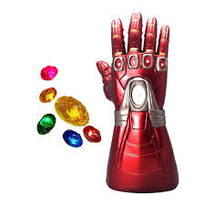 Shipped with usps priority mail. Xxf Iron Man Infinity Gauntlet Iron Man Infinity Glove Led With Removable Magnet Infinity Stones 3 Flash Mode Amazon In Industrial Scientific