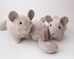 Chinchilla Stuffed Animal Chinchilla Plush Stuffed Toy Etsy Chinchilla Pet Pet Toys Animals