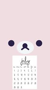 July 2018 Iphone Homescreen Calendar Wallpaper Iphone Wallpaper Wallpaper