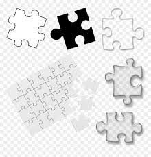 Colorful puzzle pieces theme vector background. Jessicastuber Icon Puzzle Pieces Shapes Hd Png Download Vhv