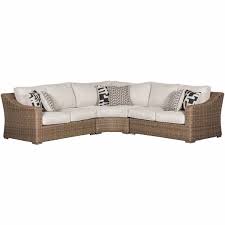 Great quality, sturdy outdoor furniture. Beachcroft 3 Piece Outdoor Patio Sectional P791 854 851 Ashley Furniture Afw Com