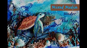 See more ideas about sea art, under the sea, art. Mixed Media Art Canvas Under The Sea Youtube