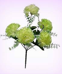 Check spelling or type a new query. 5 Carnations Sage Green Wedding Bouquet Centerpieces Silk Flowers Decoration Home Decor Floral Decor