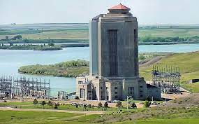 33212 Fort Peck Powerhouse Fort Peck Dam Montana Big Sky Country