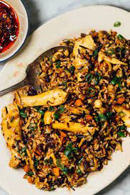 Wild Rice Dressing With Mushrooms And Chile Crisp Recipe Recipe Thanksgiving Recipes Side Dishes Wild Rice Recipes Stuffed Mushrooms