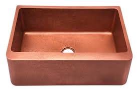 copper kitchen sinks in a variety of
