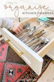 How To Organize Kitchen Drawers Kitchen Drawers Kitchen Drawer Organization Kitchen Organization
