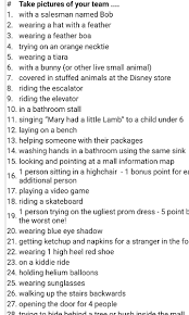 Birthday Party Funny Scavenger Hunt Ideas For Adults Mall Scavenger Hunt Scavenger Hunt Party Mall Scavenger Hunt Scavenger Hunt For Kids