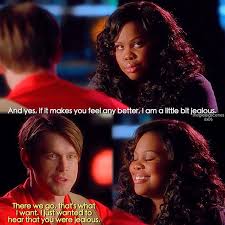Glee 6x06 What The World Needs Now Mercedes And Sam Tv Show Couples Glee Funny Shows