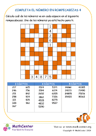 Juegos de matemáticas para el tercer grado. Tercer Grado Juegos Rompecabezas Matematicos Math Center