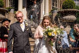 Rice Confetti Being Thrown At Couple In Celebration At Their Wedding Wedding Ideas Wedding Confet Wedding Confetti Stunning Wedding Venues Wedding Venues Uk