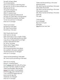 Something In The Water Carrie Underwood Amazing Country Song With Truth In It I Love Carrie Underwoo Great Song Lyrics Country Song Lyrics Favorite Lyrics