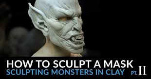How to Sculpt a Mask: Sculpting Monsters in Clay Part 2