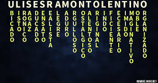 Qué significa ulises ramón tolentino