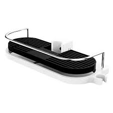 Bathroom Pole Shelf Shower Storage Caddy Rack Organiser Tray Holder Bathroom Punch Free Shower Shelf Multifunctional Shower Storage Shower Shelves Shower Rack