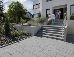 Produkte Vanity Pflastersteine Kann Baustoffwerke Mit Bildern Gartenumgestaltung Gartengestaltung Garten Stufen