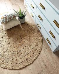 Tapis Rond En Jute O120cm Aftas Naturel La Redoute Interieurs La Redoute Tapis Jute Rond Tapis Rond Tapis Ikea