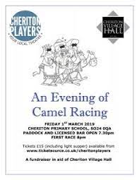 The sport is generally limited to running the dromedary—whose name is derived from the greek verb dramein, to run—rather than the bactrian camel. The Camel Race Night Friday 1st March
