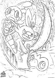 Part 2 of the series! Pokemon Sword And Shield By Ryspirit Coloring Pages Printable