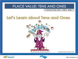 Promethean Flipchart Lesson Place Values Interactive