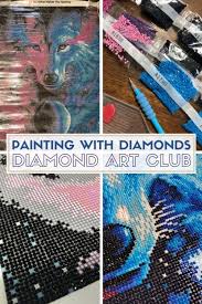 How To Create Diamond Art With Diamond Art Club Diamond Art Art Club Painting Kits